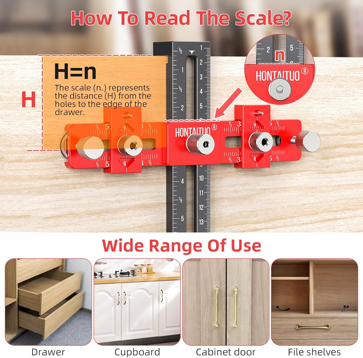 Enhanced Cabinet Hardware Jig for Handles and Pulls