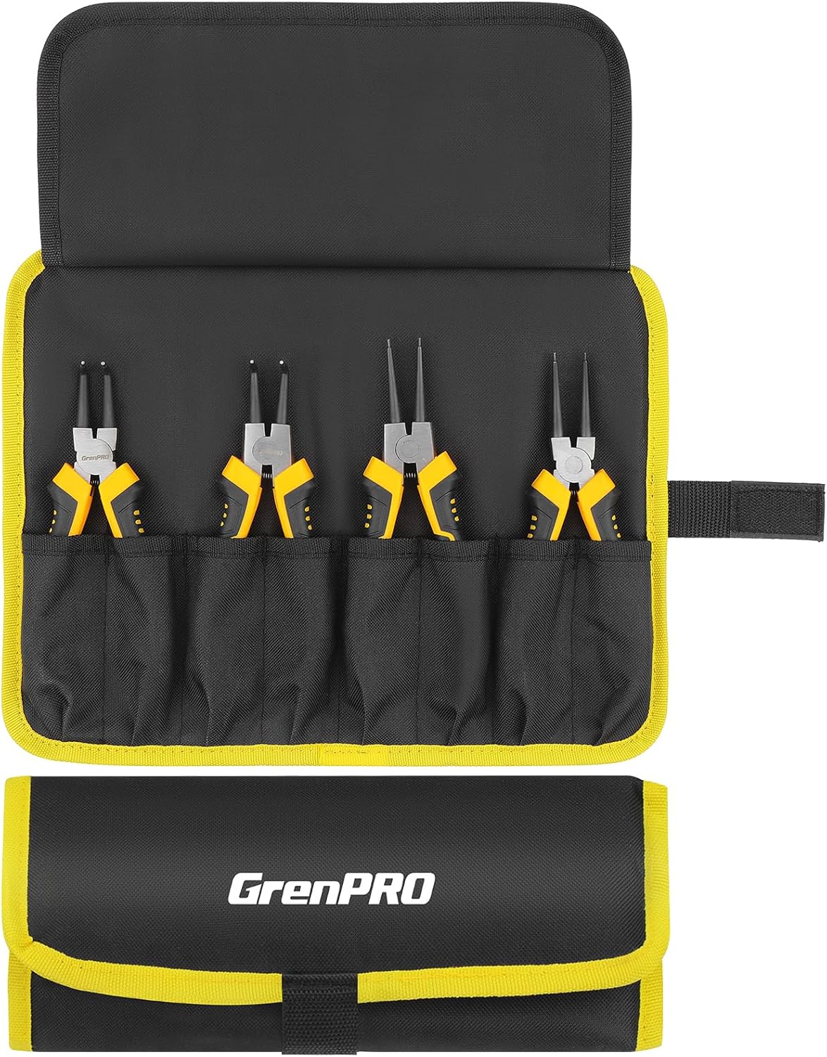 GRENPRO 4-Piece Snap Ring Pliers Set 1