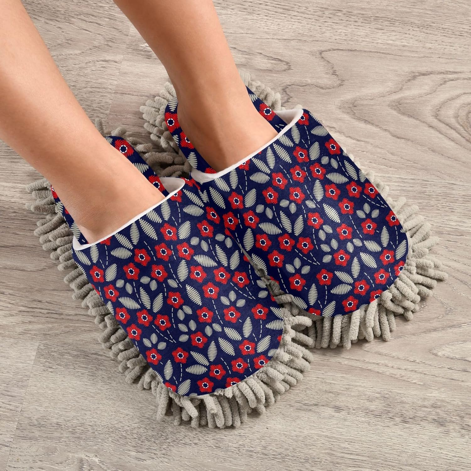 Kigai Microfiber Slippers with Cleaning Function 1
