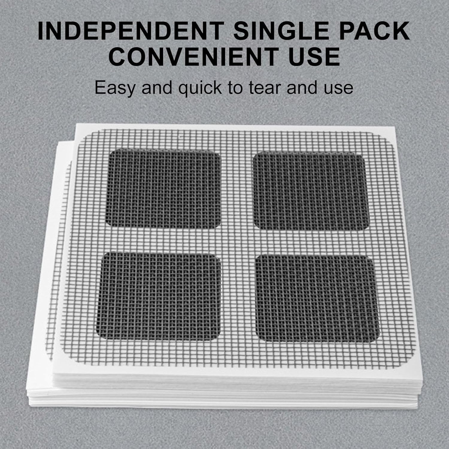 Disposable Hair Drain Stickers 4x4 10 Pcs
