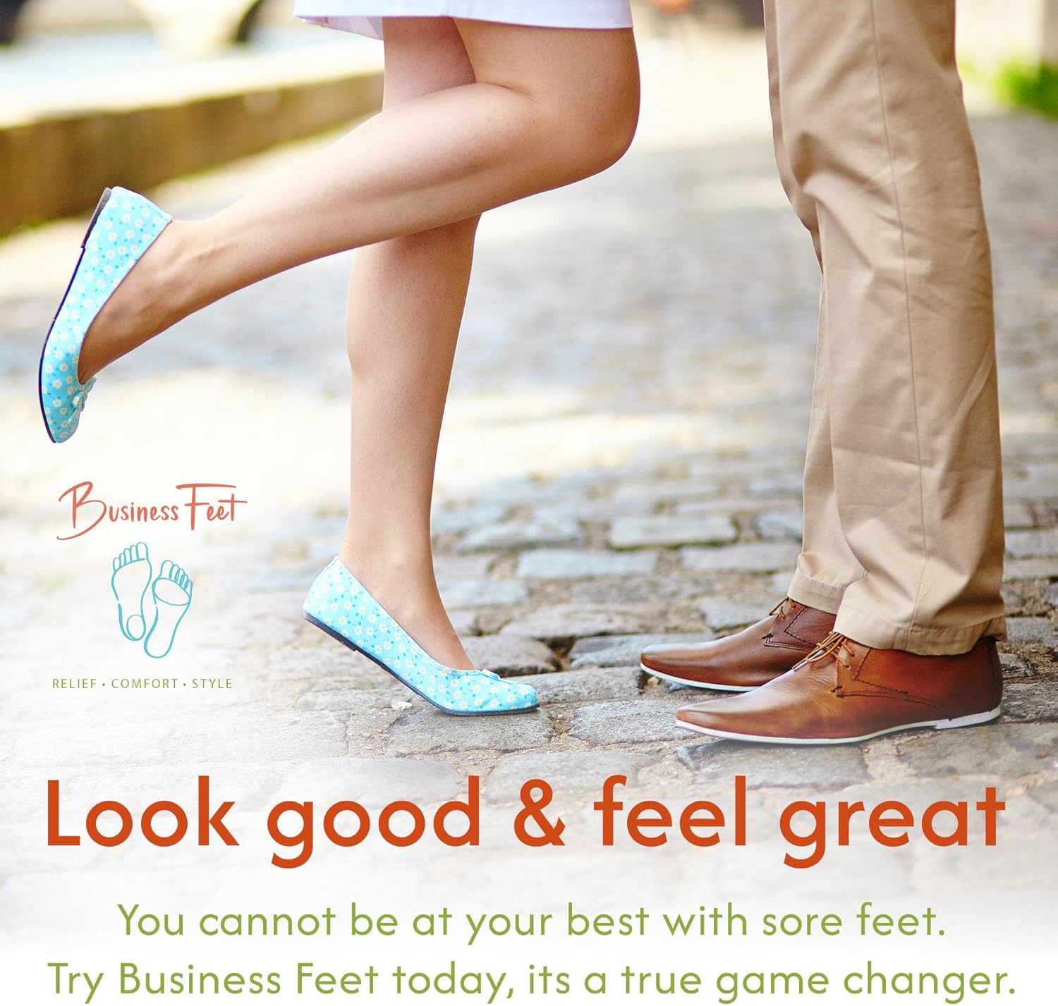 Business Feet Gel Insole - Mover Shaker for Men Women