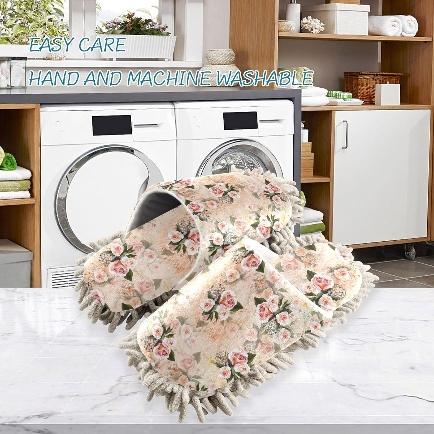 Kigai Microfiber Slippers for Floor Cleaning