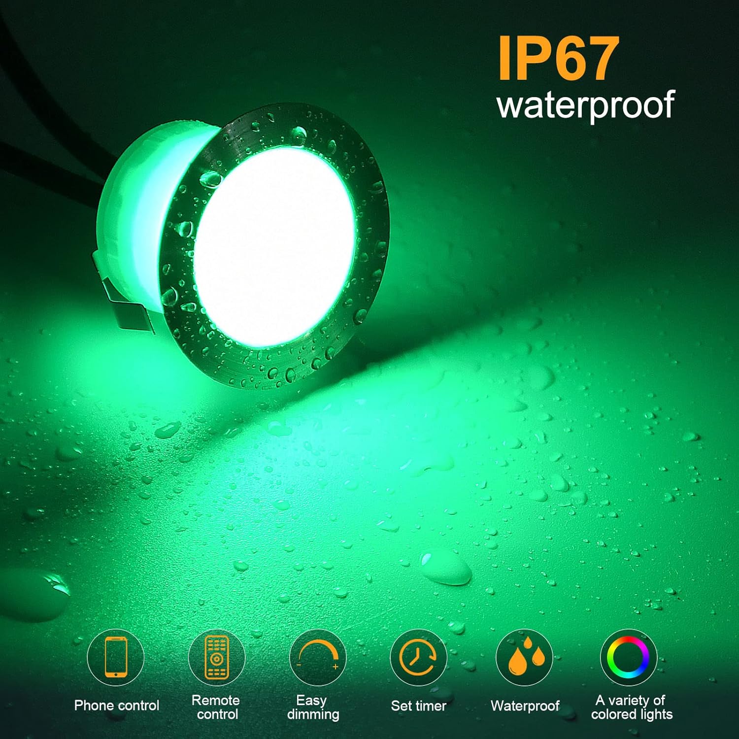 Sumaote Smart LED Deck Light Kit 20-Pack