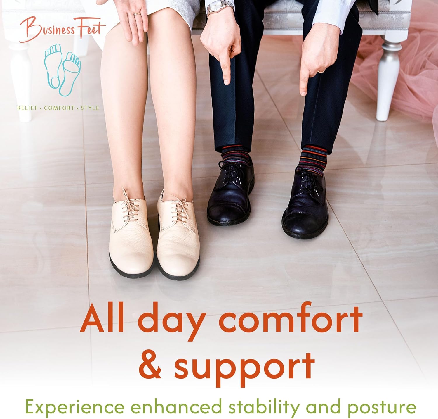 Business Feet Gel Insole - Mover Shaker for Men Women