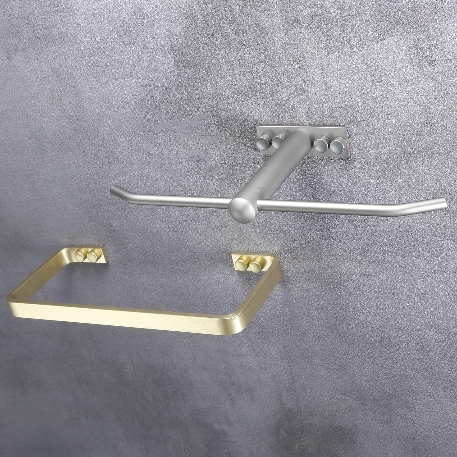 BOCbco Wall Mounted Towel Rail for Bathroom