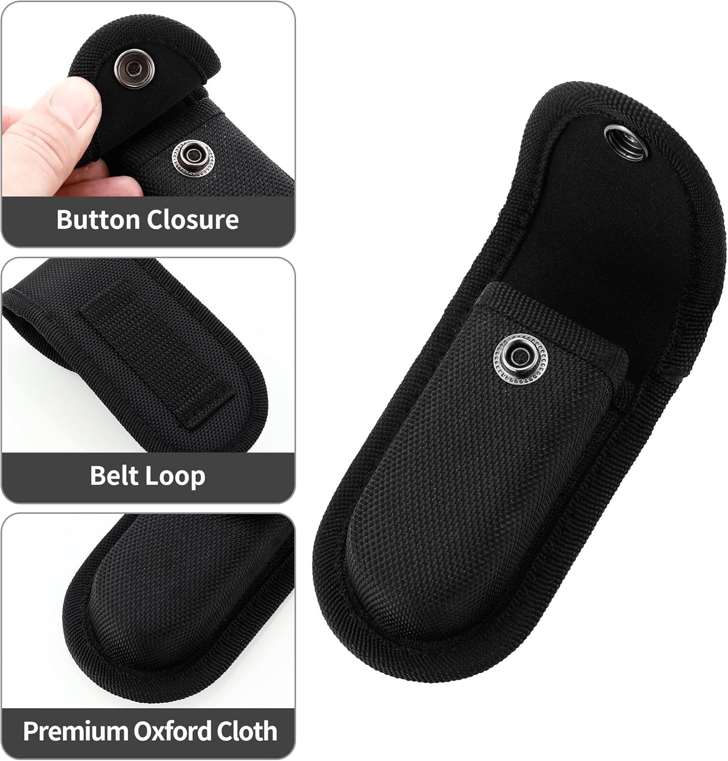 Timsec Nylon Knife Sheath with Snap Closure