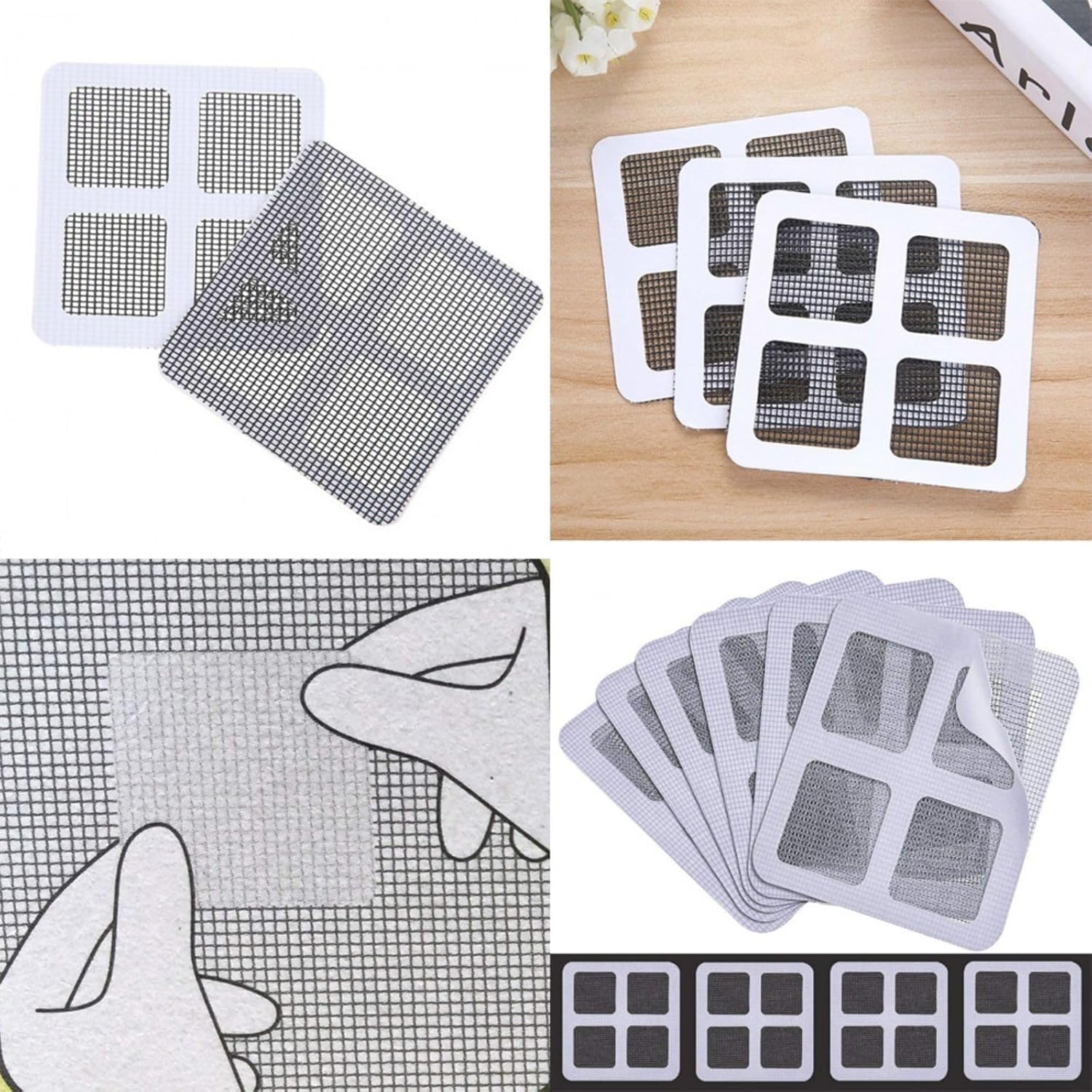 4 X 4 Disposable Hair Catcher Drain Sticker