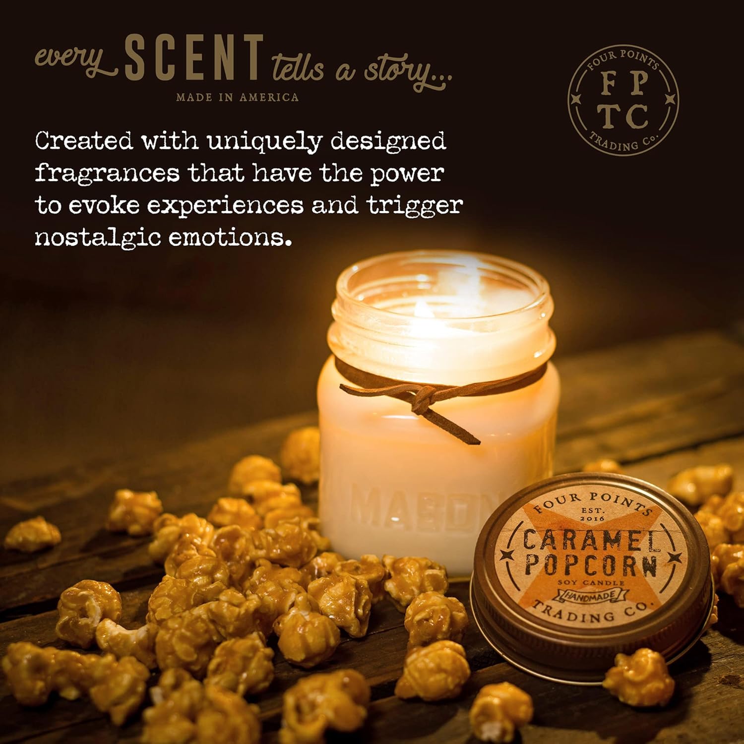 Root Beer Scented Candle 8 Oz with Jar