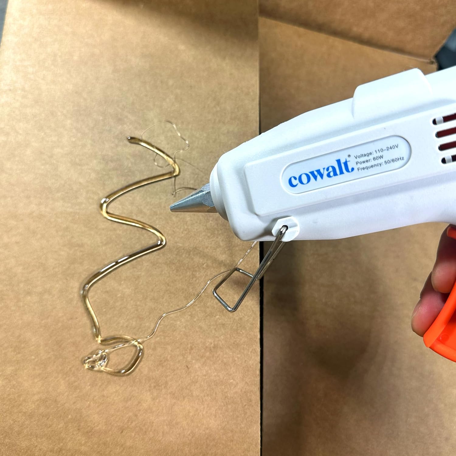 60W Hot Glue Gun Kit with Silicone Sticks for Crafts and Repairs
