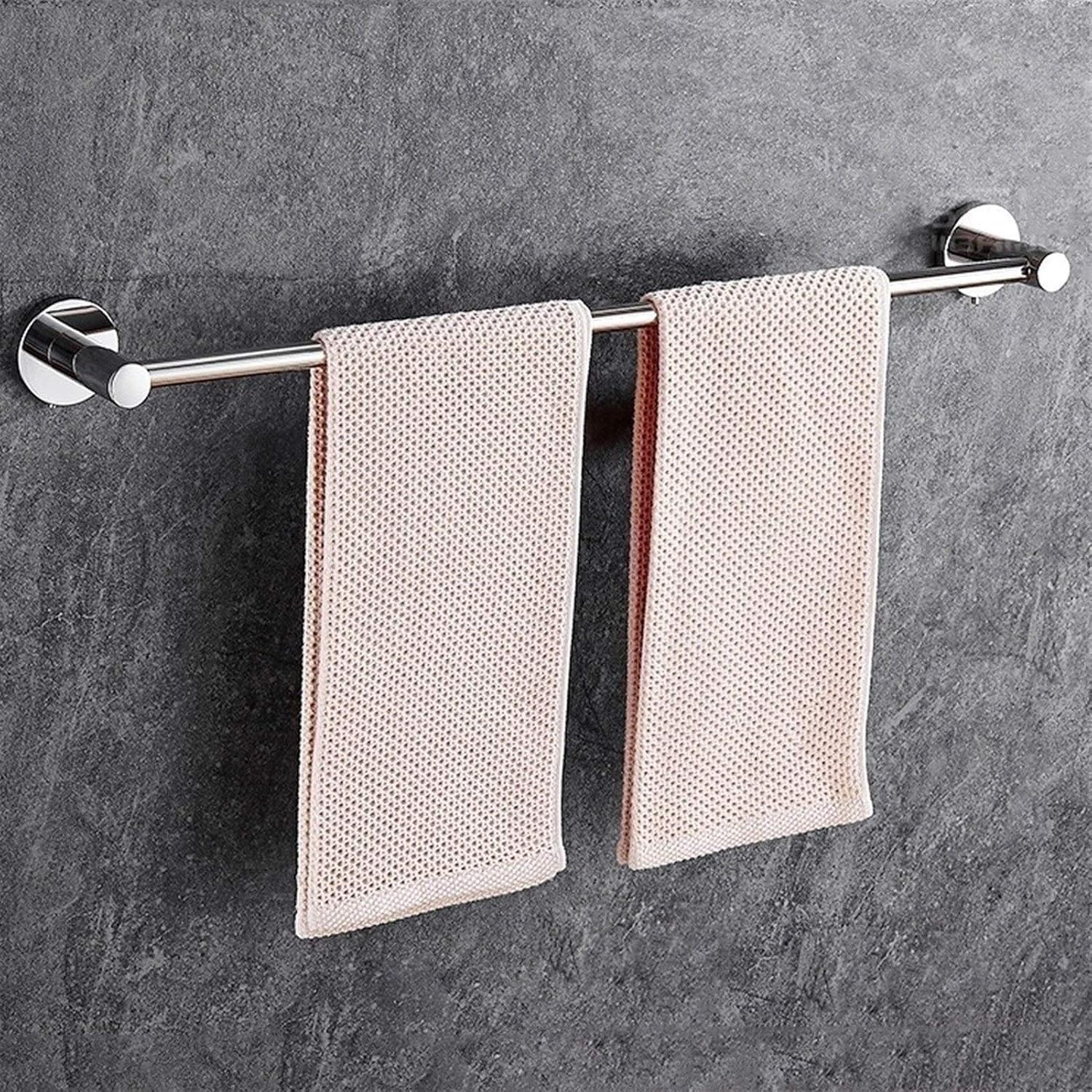 BOCbco 30Cm-120Cm Silver Towel Bar Holder