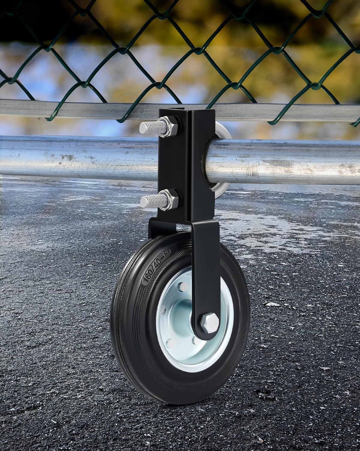 CO-Z 6 Gate Wheel for Heavy Duty Chain Link Fences