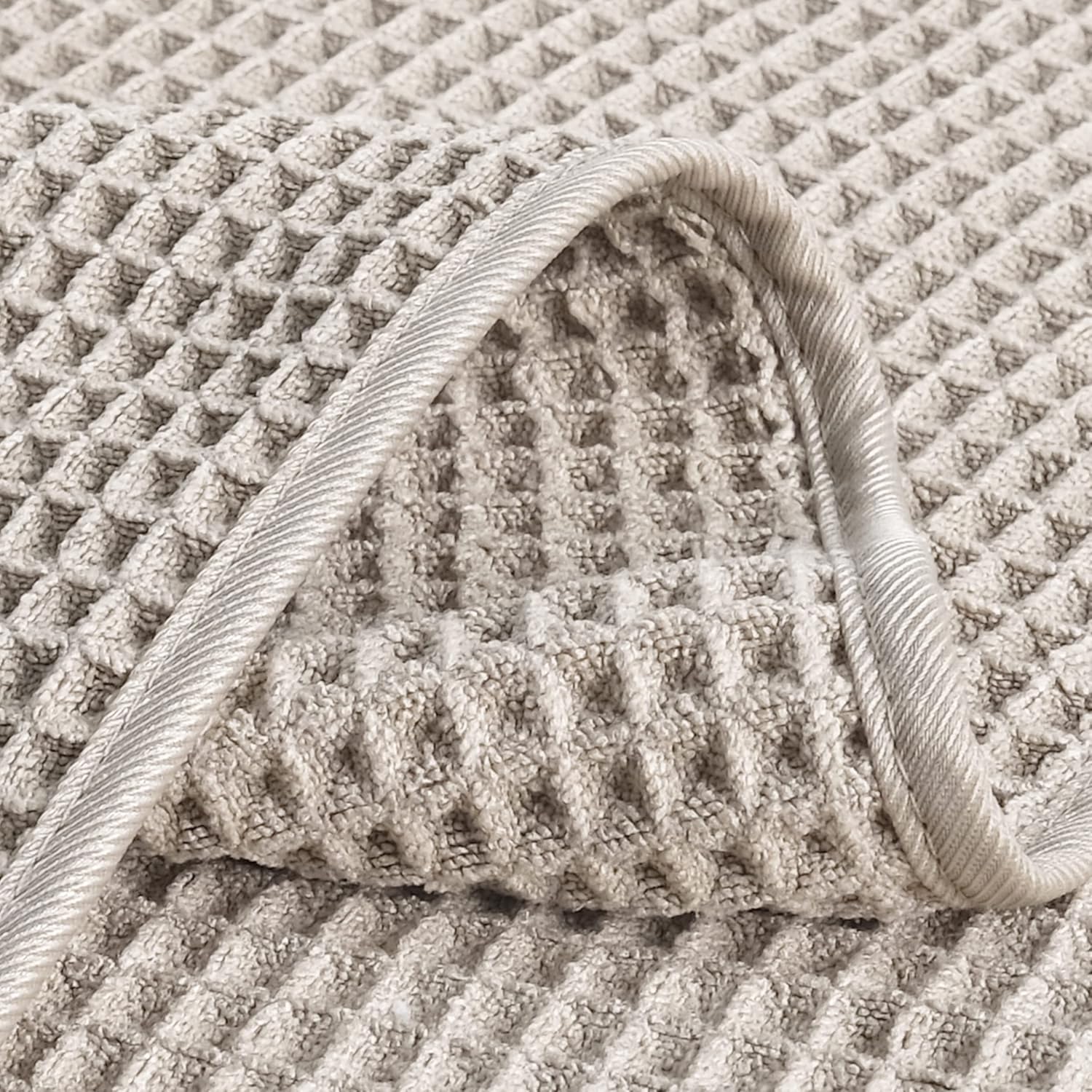 POLYTE Microfiber Lint Free Washcloth Face Towel 4 Pack 1