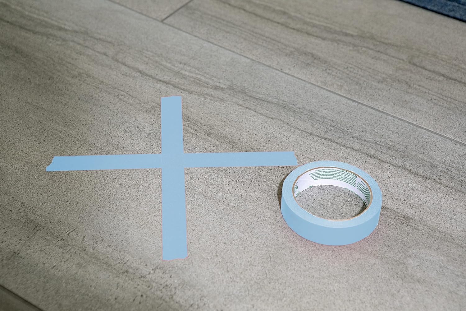 Duck Brand Light Blue Masking Tape 6 Rolls 1