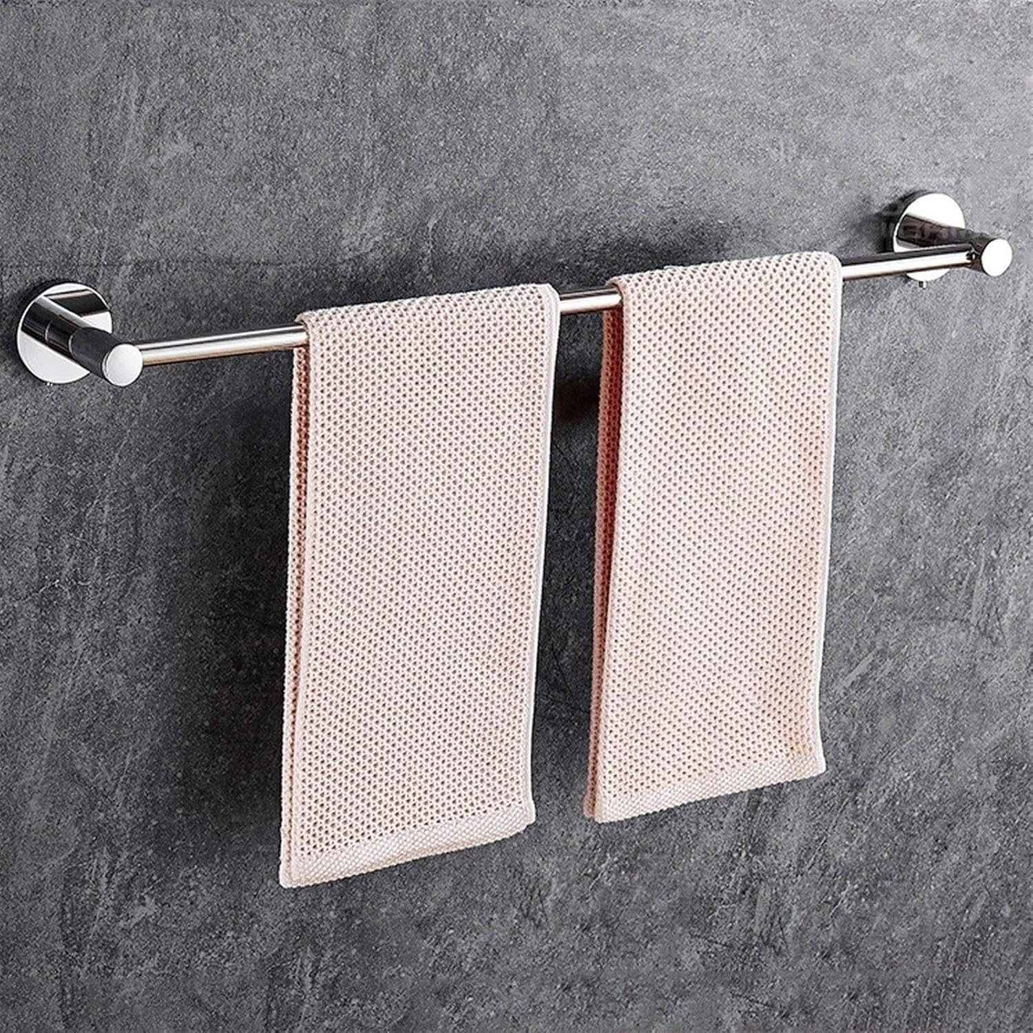 BOCbco Stainless Steel Towel Bar Rail 30Cm