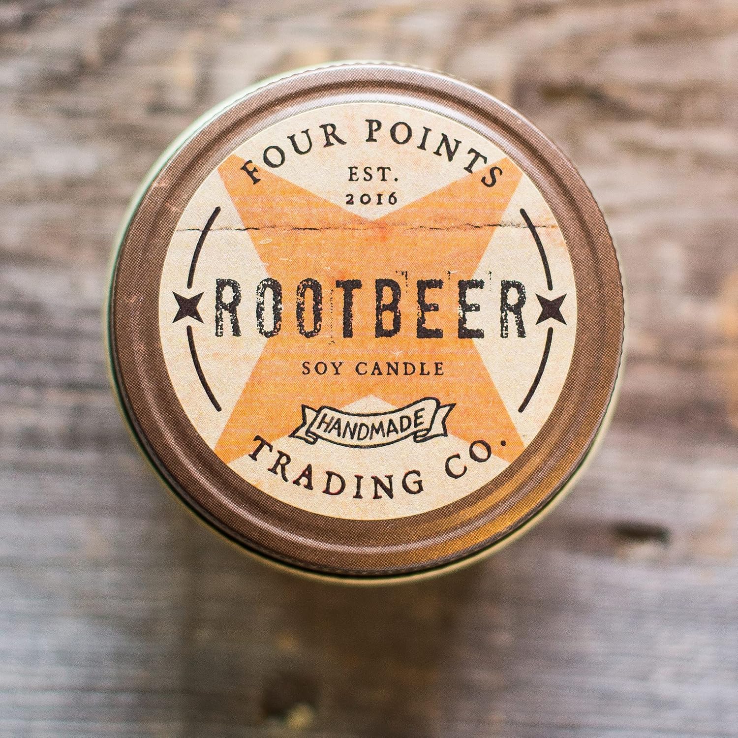 Root Beer Scented Candle 8 Oz with Jar